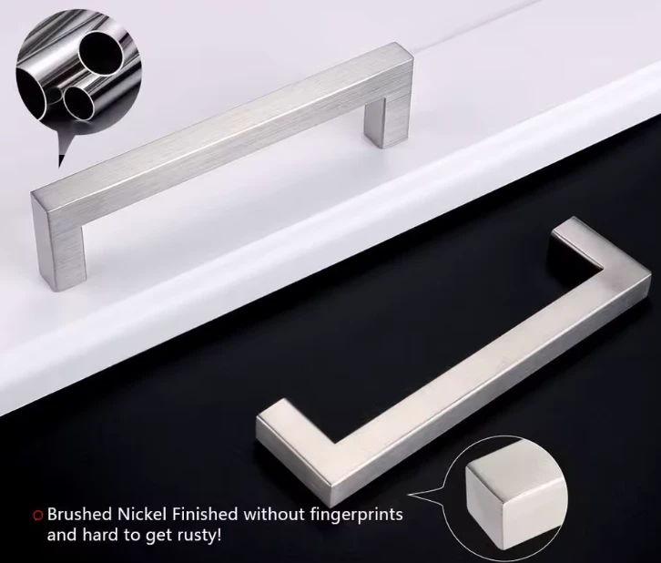Brushed Nickel Flat Bar Pulls Brushed Nickel Flat Bar Pulls